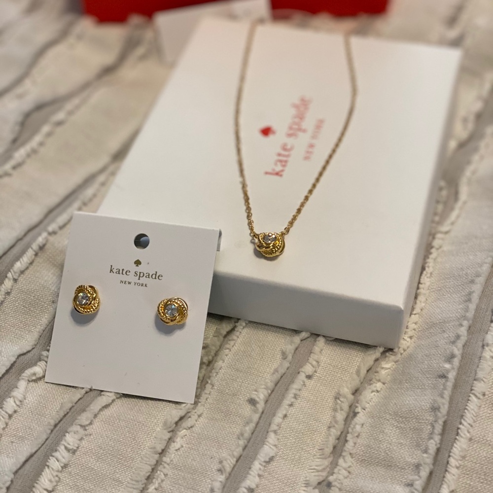 Kate Spade Necklace & Earring Set